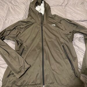 North face mens raincoat